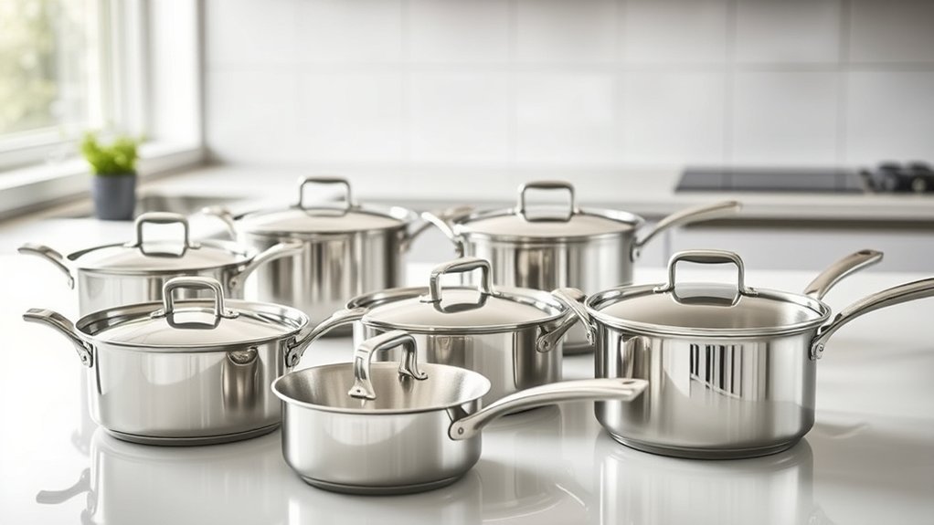 top stainless steel cookware