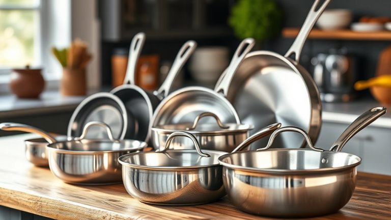 top stainless steel cookware