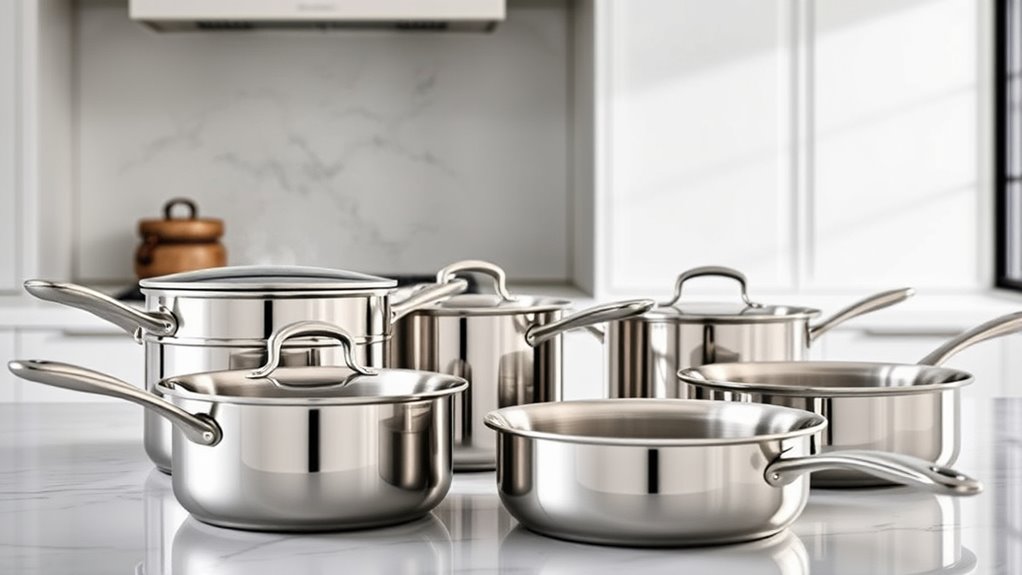 top stainless steel cookware