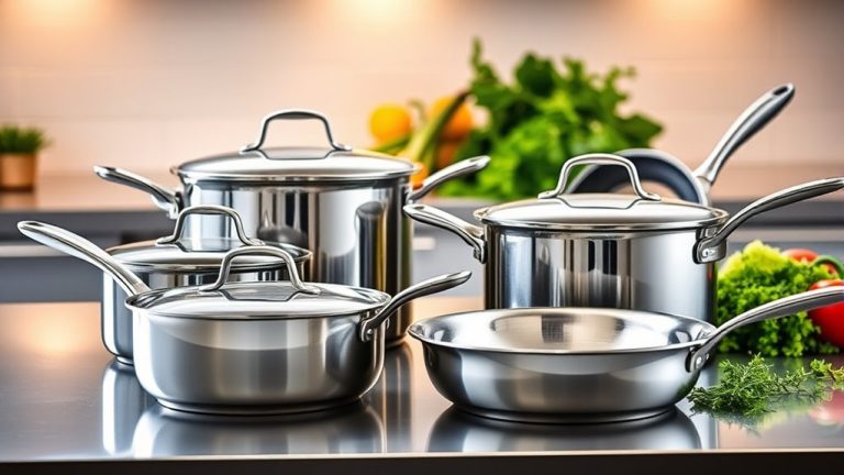 top stainless steel cookware