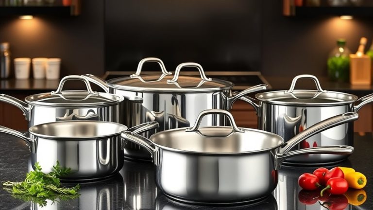 top stainless steel cookware
