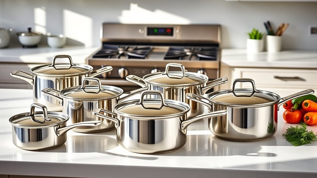 top stainless steel cookware