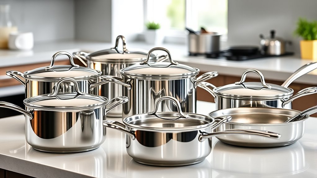top stainless steel cookware sets