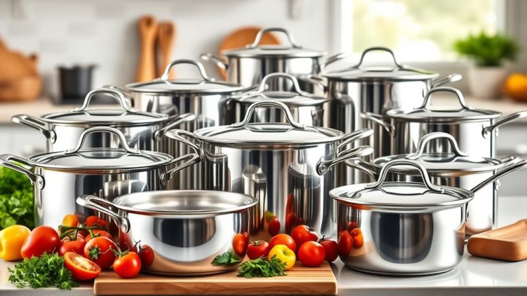 top stainless steel cookware