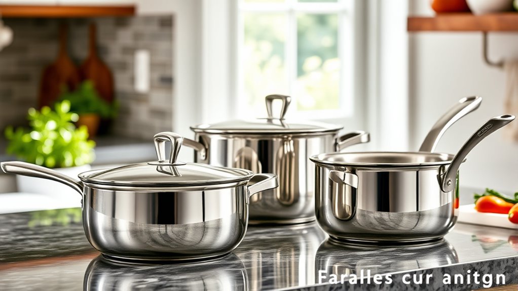 top stainless steel cookware