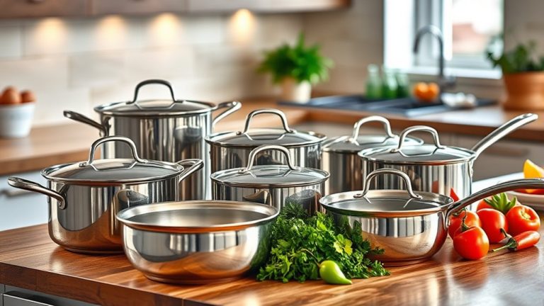 top stainless steel cookware