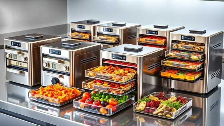 top stainless steel dehydrators