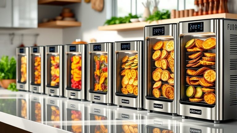 top stainless steel dehydrators