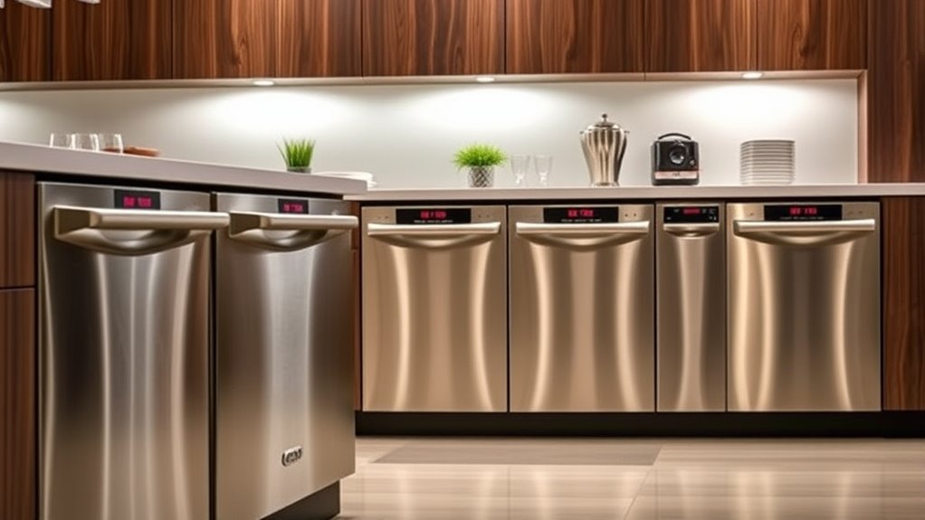 top stainless steel dishwashers