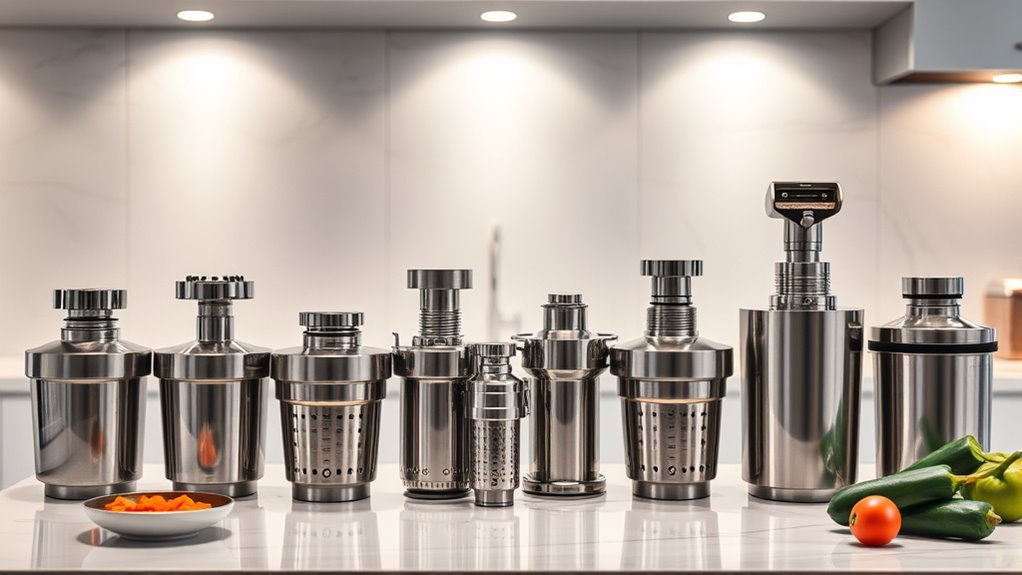 top stainless steel disposals