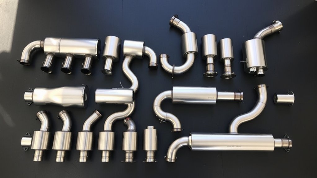 top stainless steel exhausts