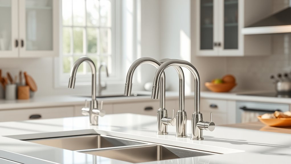 top stainless steel faucets