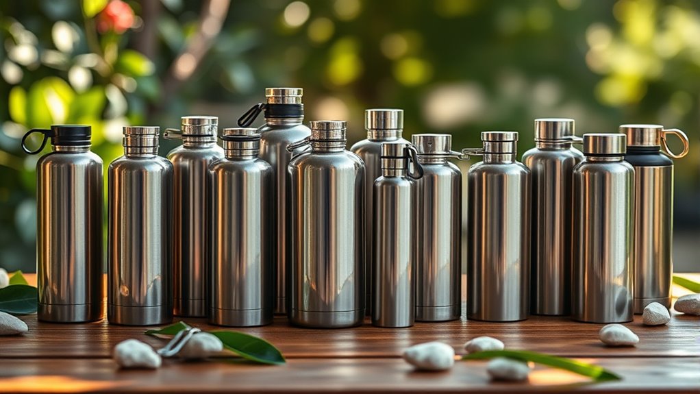 top stainless steel flasks