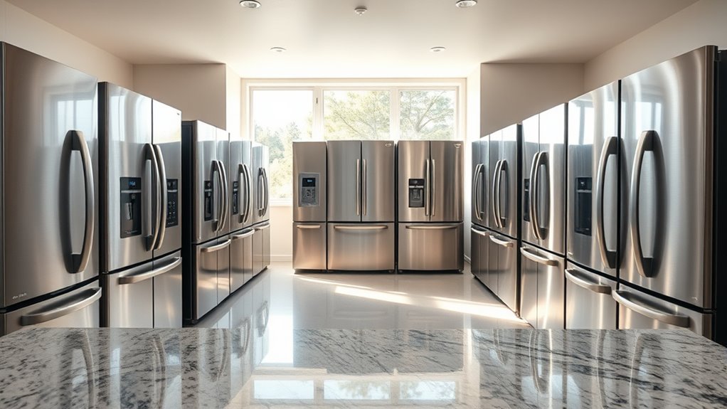 top stainless steel fridge options