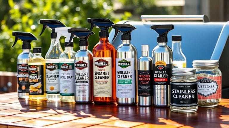 top stainless steel grill cleaners