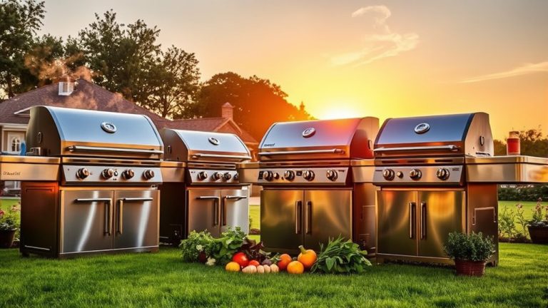 top stainless steel grills