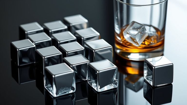 top stainless steel ice cubes