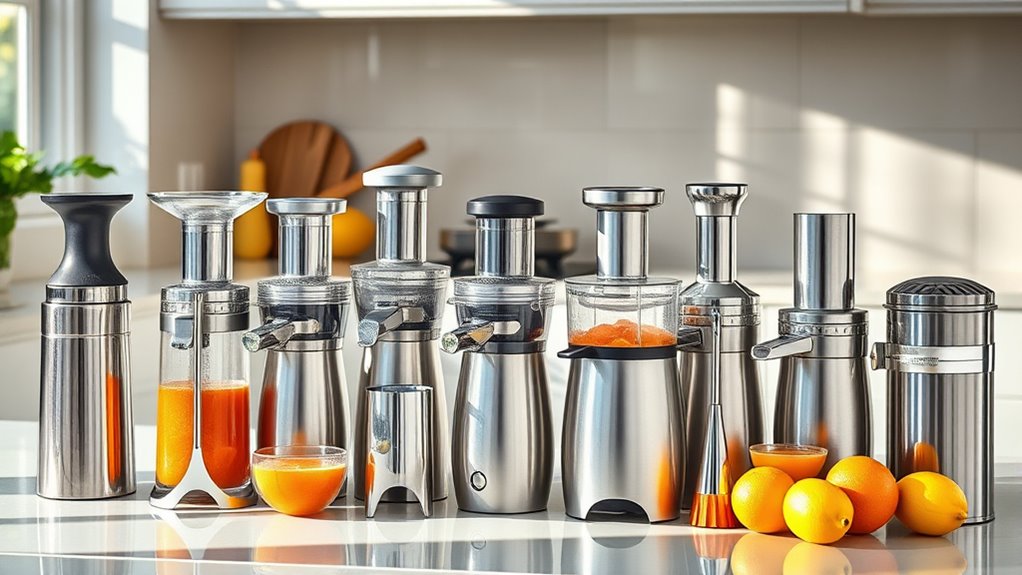 top stainless steel juicers