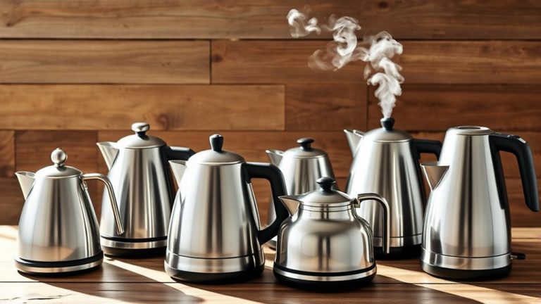 top stainless steel kettles