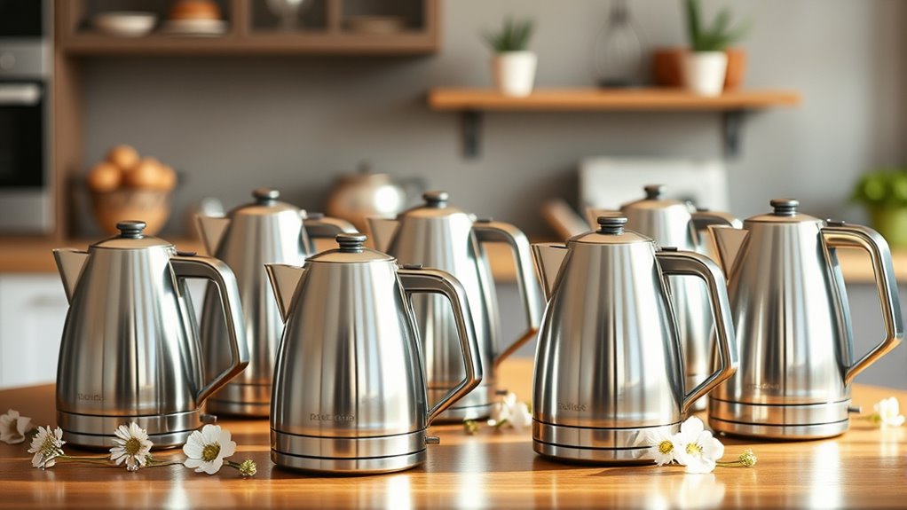 top stainless steel kettles