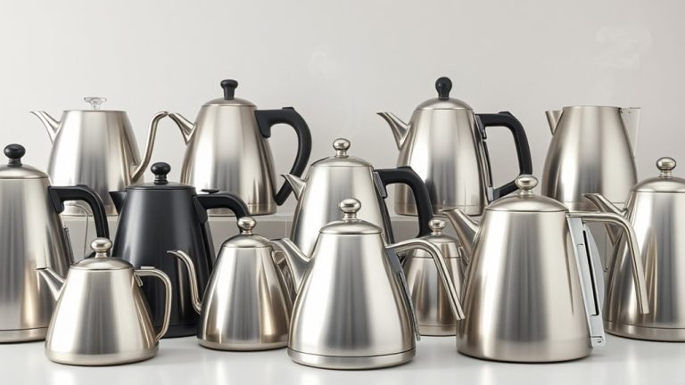 top stainless steel kettles