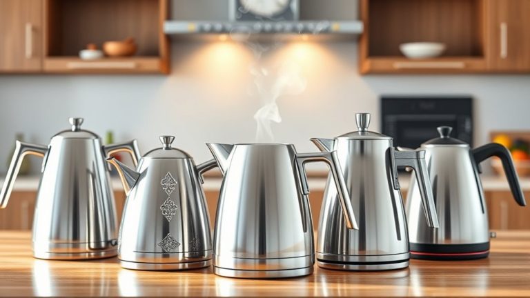 top stainless steel kettles