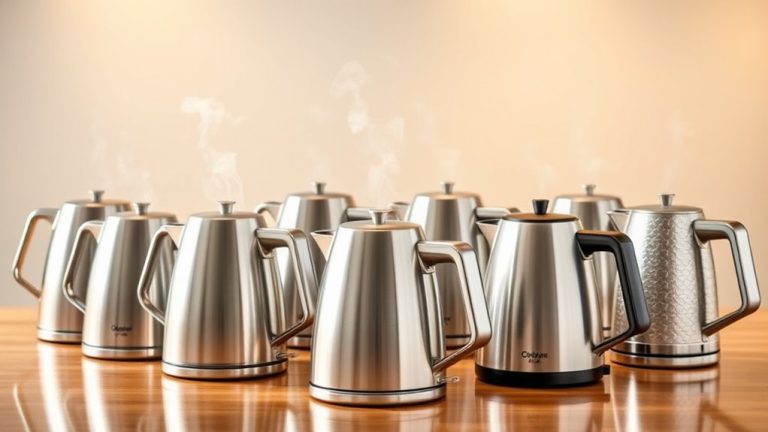 top stainless steel kettles
