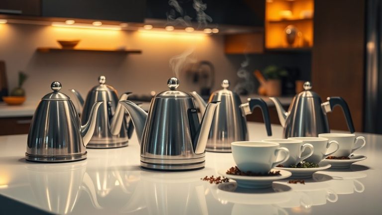 top stainless steel kettles