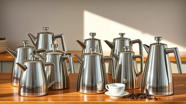 top stainless steel kettles