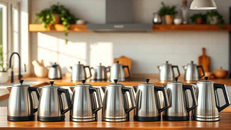 top stainless steel kettles