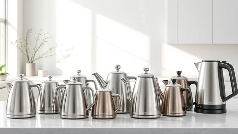 top stainless steel kettles