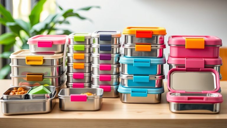 top stainless steel kids lunch boxes