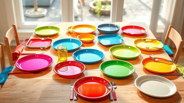 top stainless steel kids plates