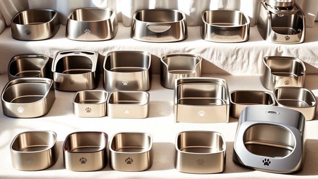 top stainless steel litter boxes