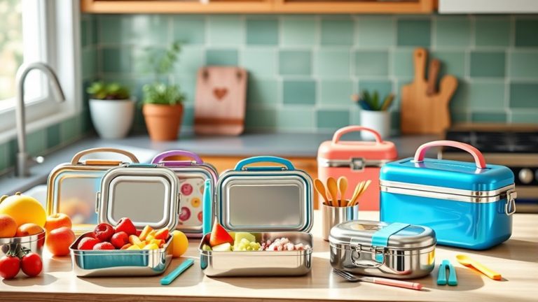 top stainless steel lunch boxes
