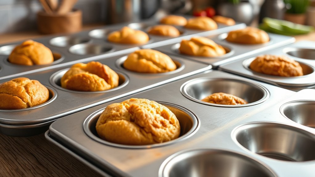 top stainless steel muffin pans