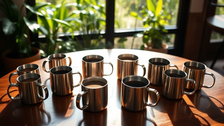 top stainless steel mugs