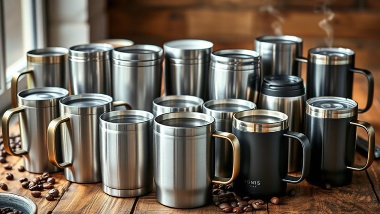 top stainless steel mugs