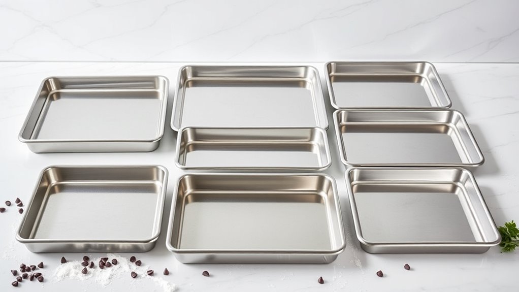 top stainless steel pans