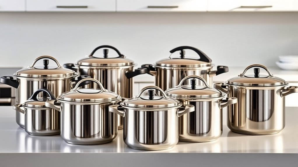 top stainless steel pressure cookers