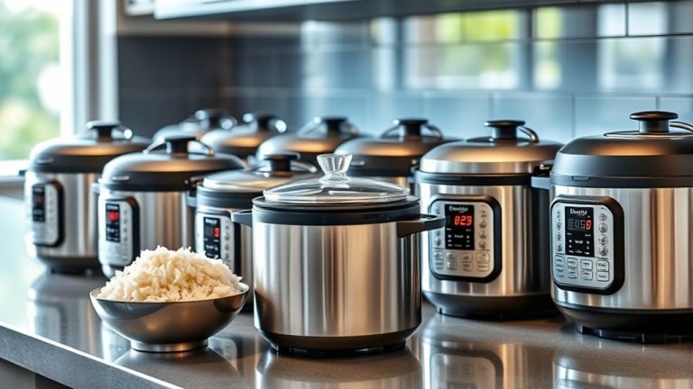 top stainless steel rice cookers