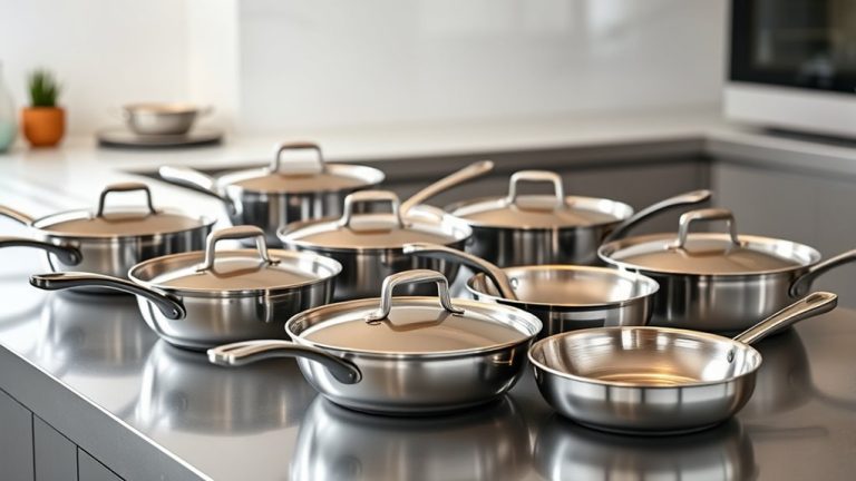 top stainless steel saute pans