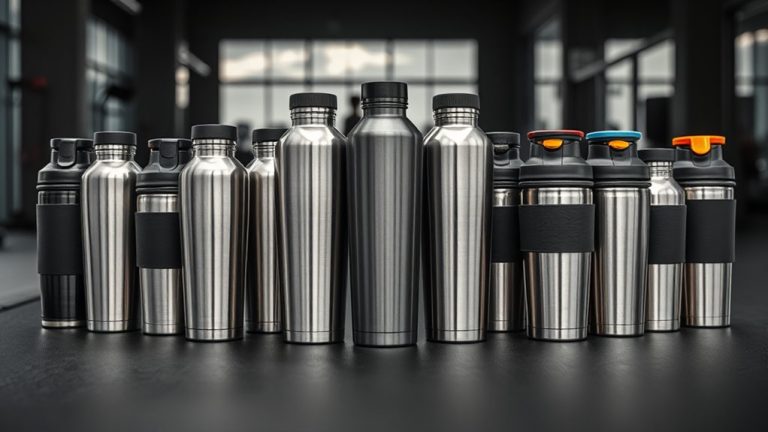 top stainless steel shaker bottles