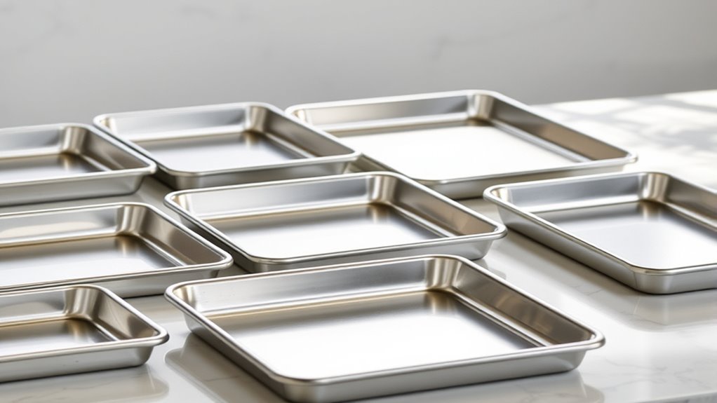 top stainless steel sheet pans