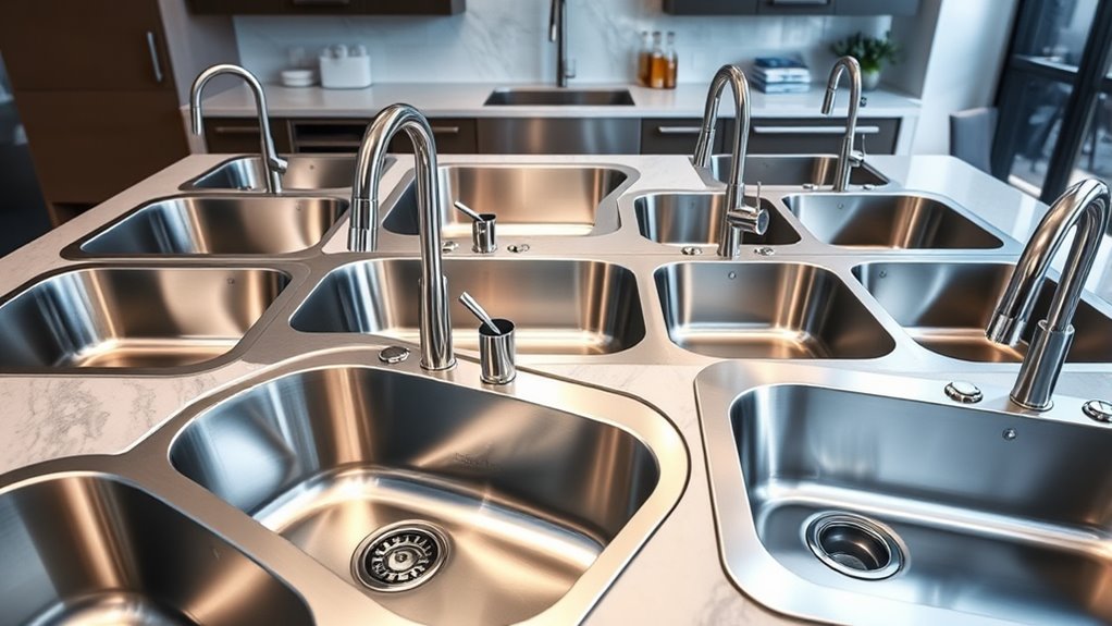 top stainless steel sink brands
