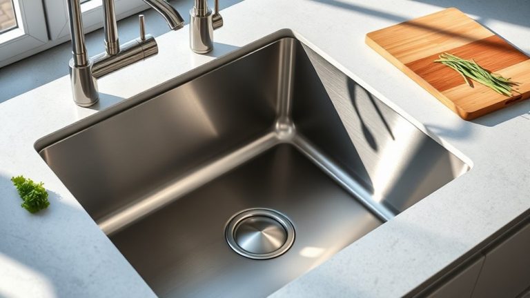top stainless steel sink options