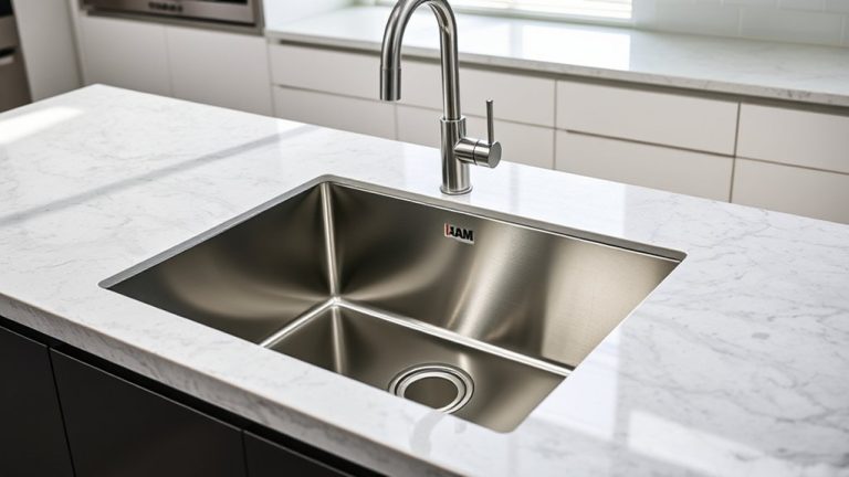 top stainless steel sinks