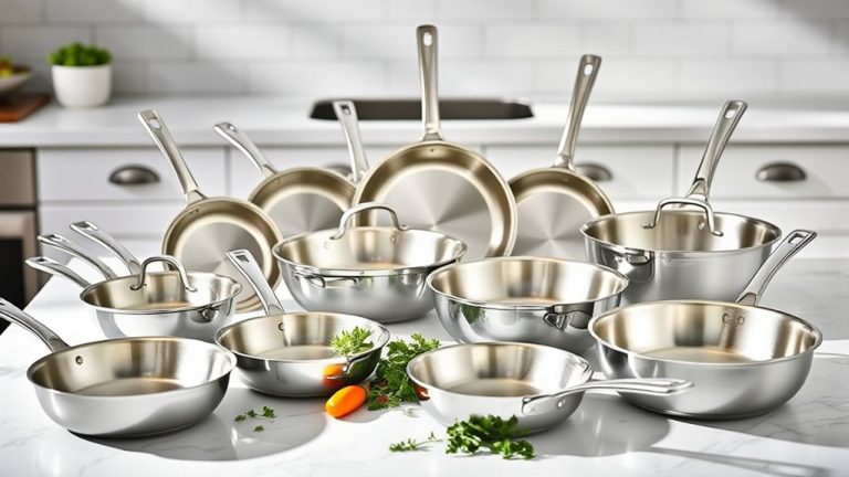 top stainless steel skillets