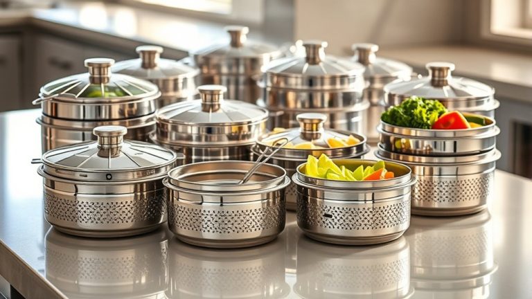 top stainless steel steamers