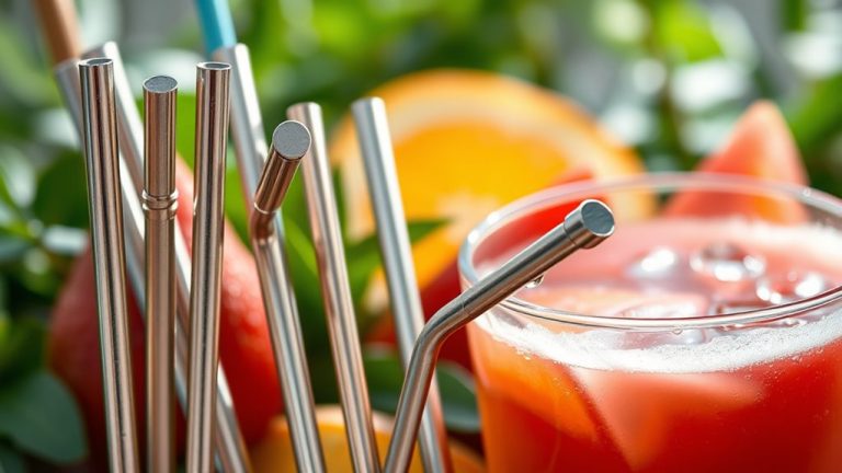 top stainless steel straws